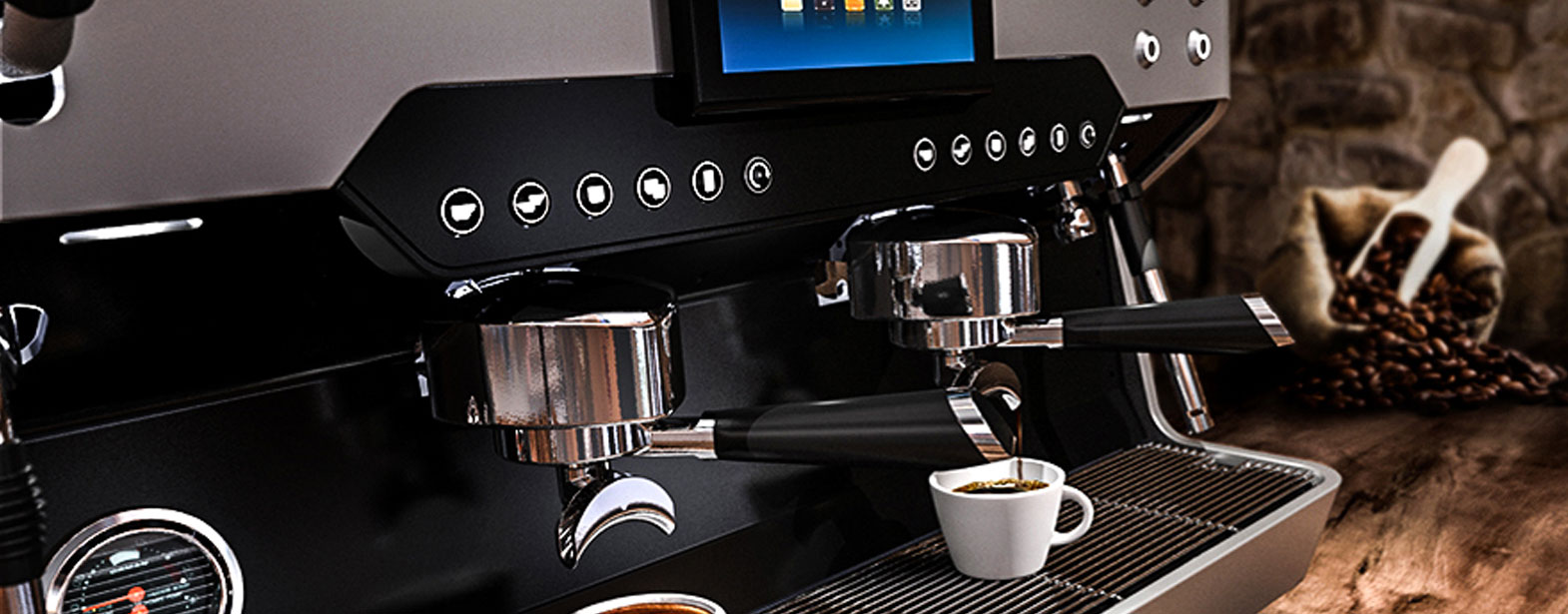 Le café est un art de vivre, R80 est une machine d’exception, un concentré de hautes technologies pour le meilleur du café. Elle est une référence dans le monde des Barista, le modèle haut de gamme de la marque Reneka. Un design novateur aux proportions assumées, de nouvelles matières aux surfaces harmonieuses et aux lignes idéalement structurées ; la R80 donne une impression d’élégance maîtrisée.