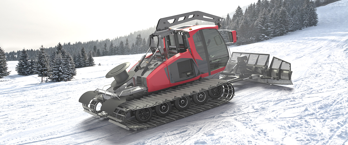 Dameuse de piste